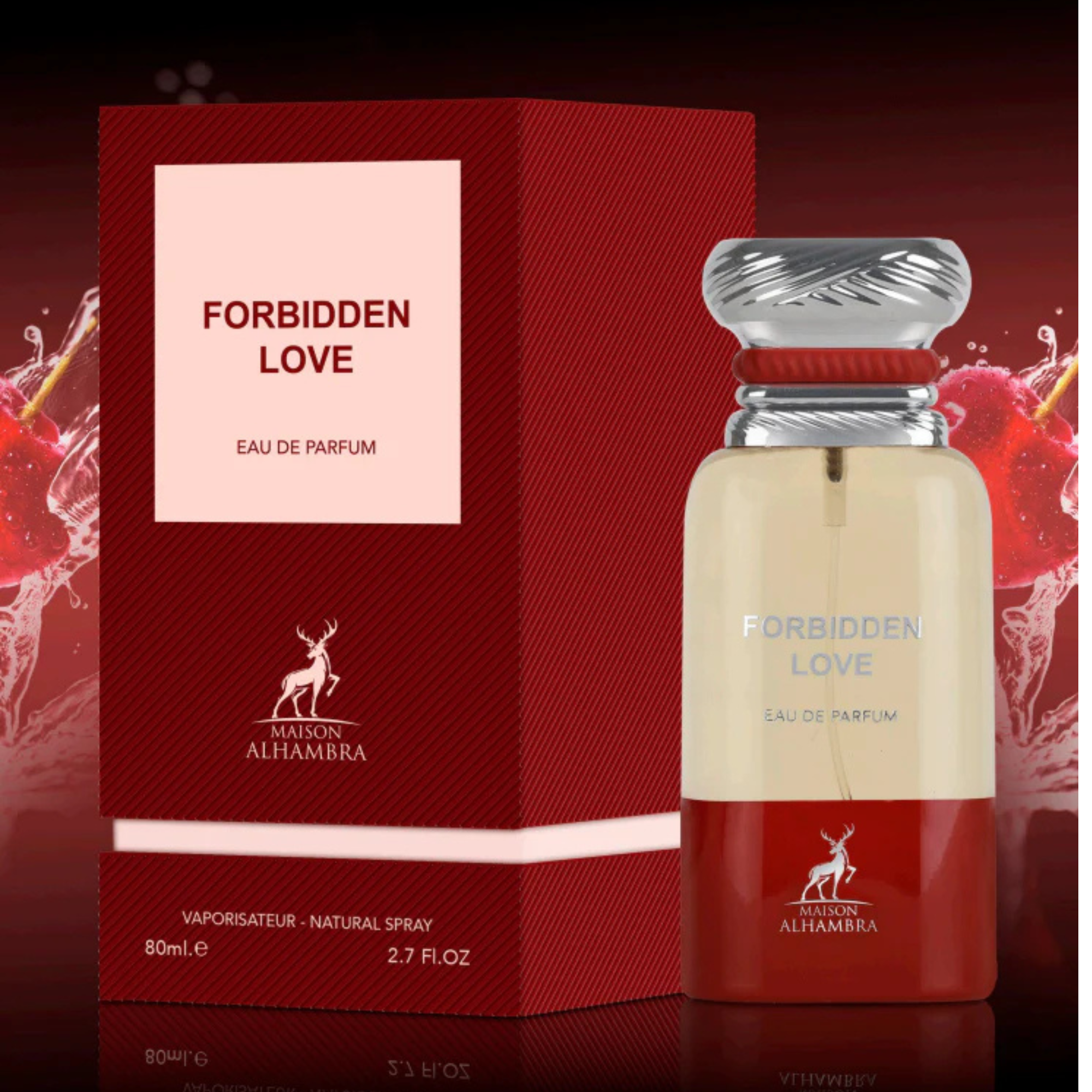 Maison Alhambra Forbidden Love - Eau de Parfum 80 ml